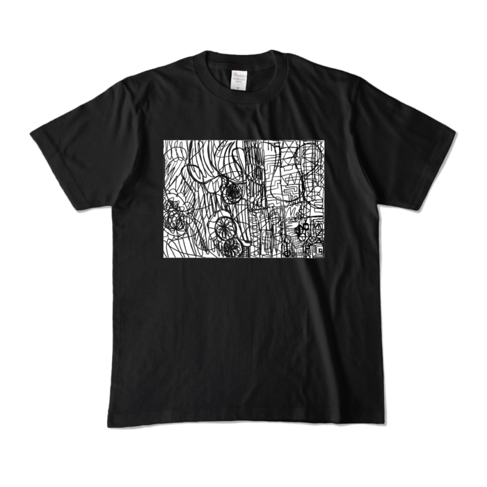 カラーTシャツ - M - ブラック (濃色)