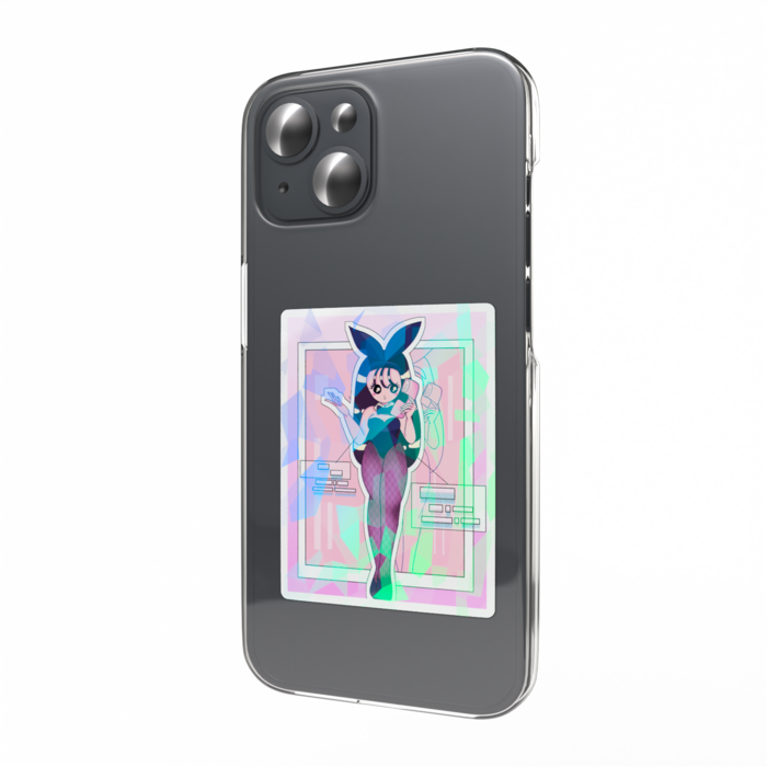 ホログラムスマホステッカー - 縦