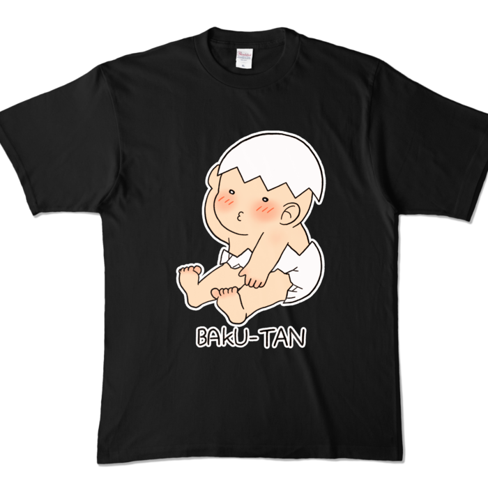 カラーTシャツ - XL - ブラック (濃色)