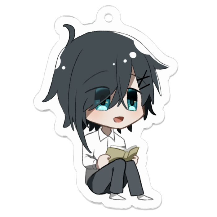 アクリルキーホルダー（コーティング） - 50 x 50 (mm)