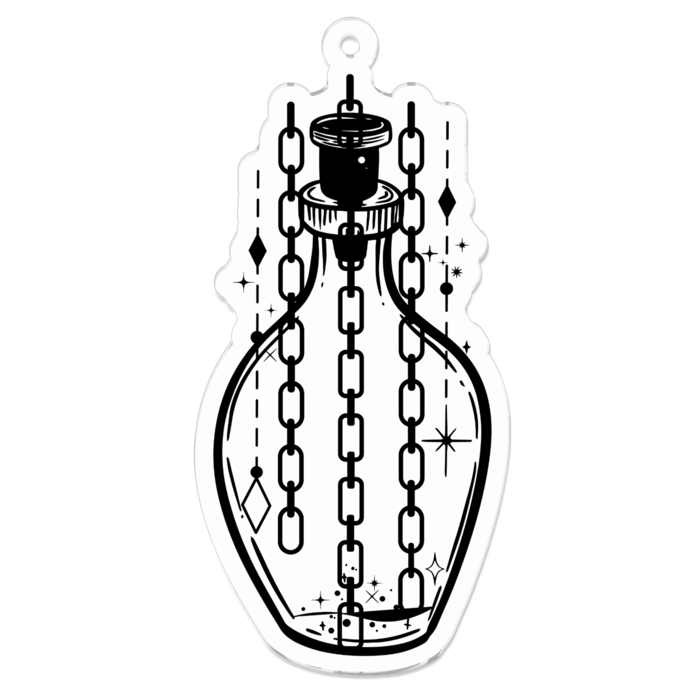 アクリルキーホルダー - 70 x 70 (mm)