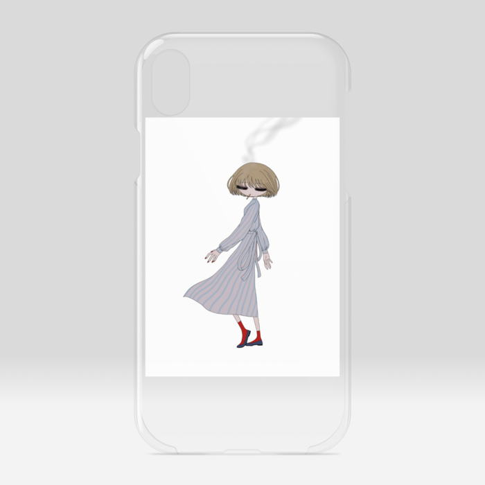 クリアiPhoneケース - iPhone XR