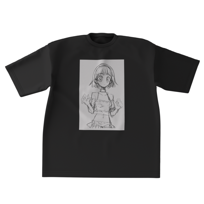 ビッグシルエットTシャツ - XL - 正面