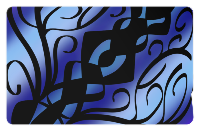 ICカードステッカー - 約85.7x53.9(mm)