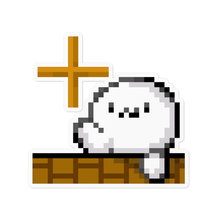 ステッカー - 100 x 100 (mm)