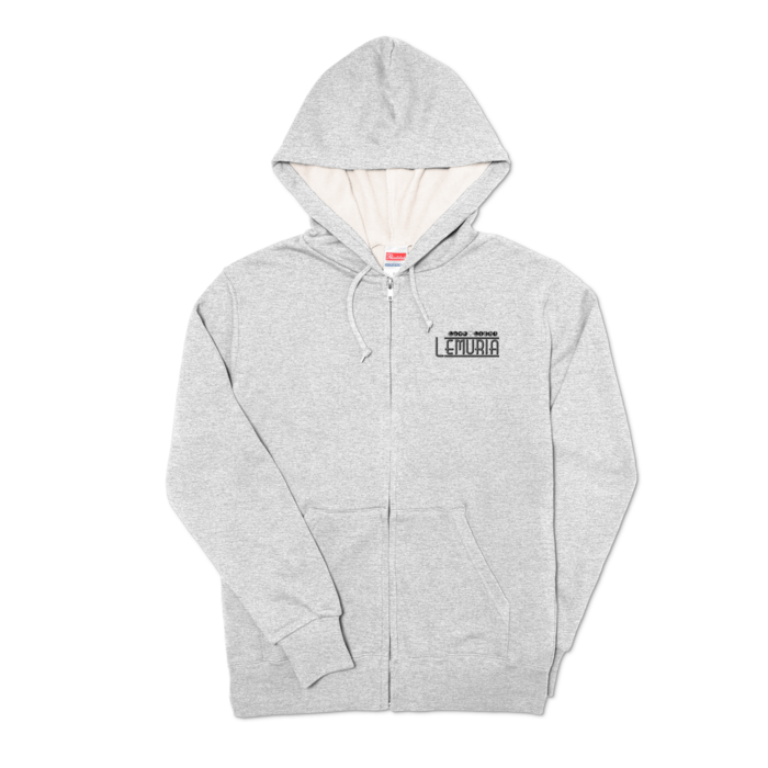 ジップパーカー - S - 両面