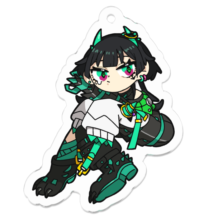 アクリルキーホルダー - 50 x 50 (mm)