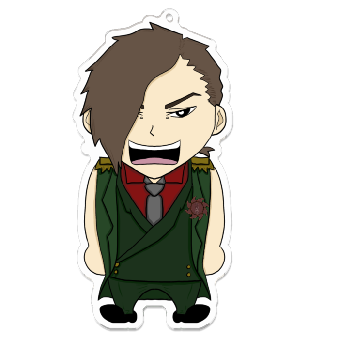 アクリルキーホルダー - 100 x 100 (mm)