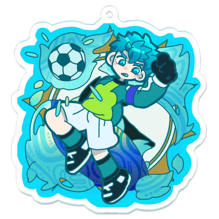 アクリルキーホルダー - 70 x 70 (mm)