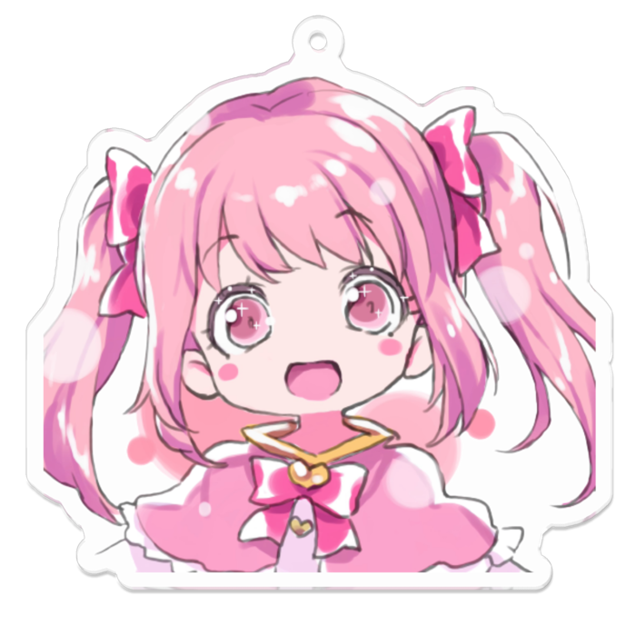 アクリルキーホルダー - 70 × 70 (mm)