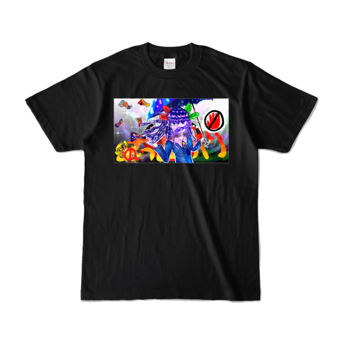 カラーTシャツ - S - ブラック (濃色)