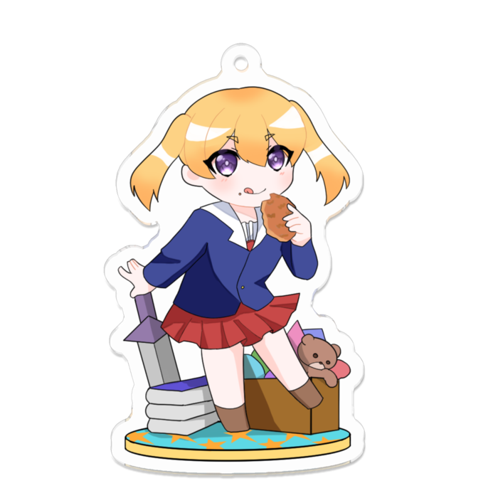 アクリルキーホルダー - 70 x 70 (mm)