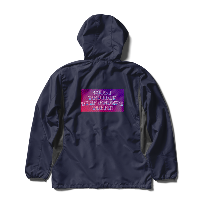 ウインドブレーカー - L - ネイビー
