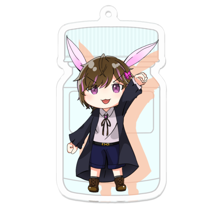 アクリルキーホルダー - 70 x 70 (mm)