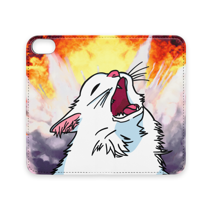手帳型iPhoneケース(ベルトなし) - iPhone 8 / 7 / SE2 - ストラップ穴 なし
