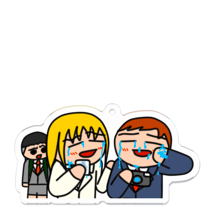 アクリルキーホルダー - 70 x 70 (mm)