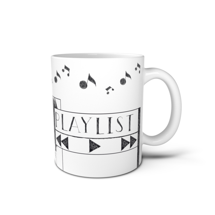 マグカップ - 直径 8 cm / 高さ 9.5 cm