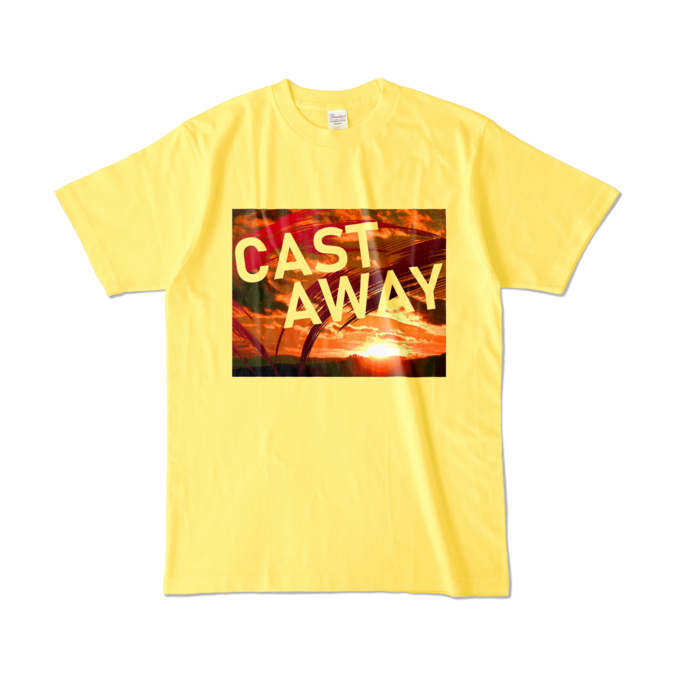 カラーTシャツ - L - イエロー (濃色)