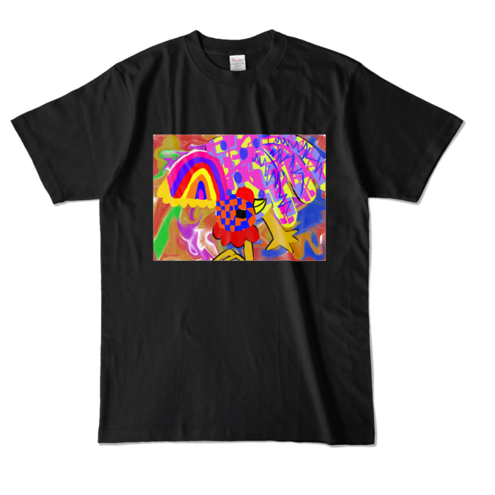カラーTシャツ - L - ブラック (濃色)