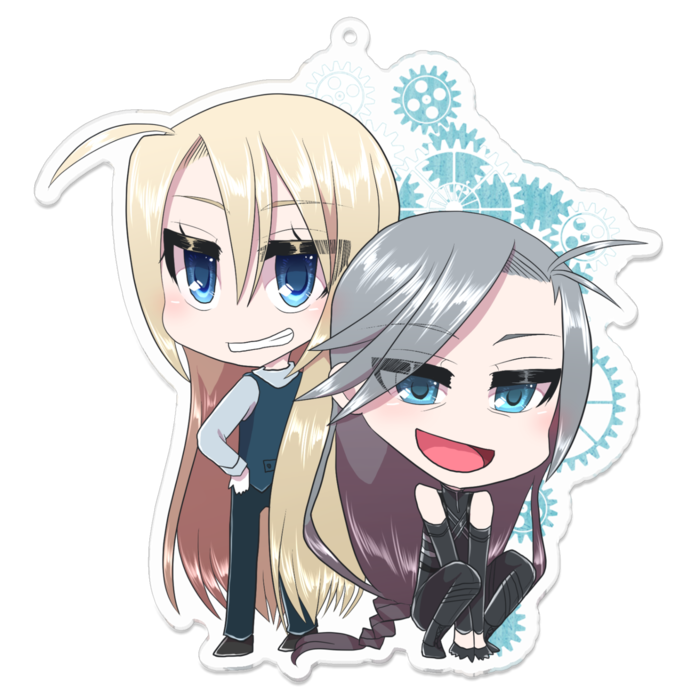 アクリルキーホルダー - 100 x 100 (mm)