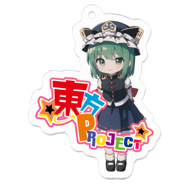 アクリルキーホルダー - 50 x 50 (mm)