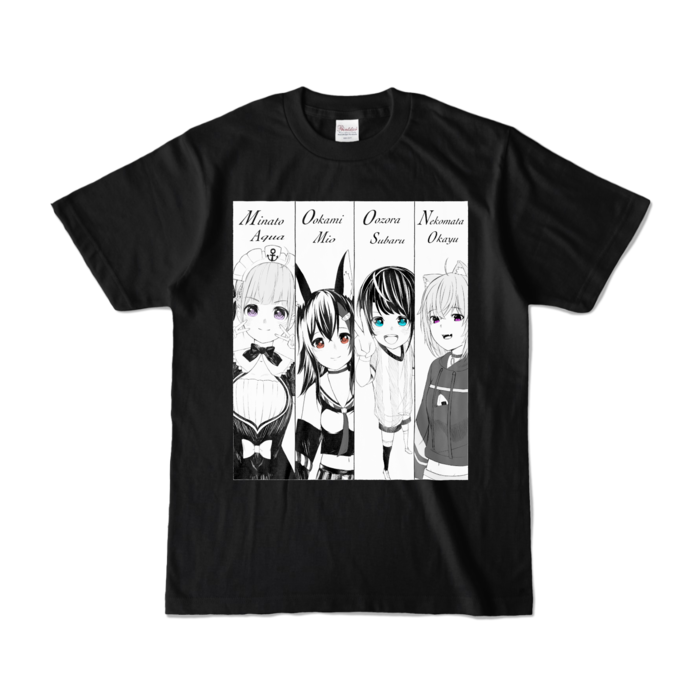 カラーTシャツ - S - ブラック (濃色)