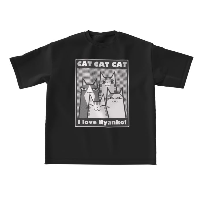ビッグシルエットTシャツ - L - 正面(1)