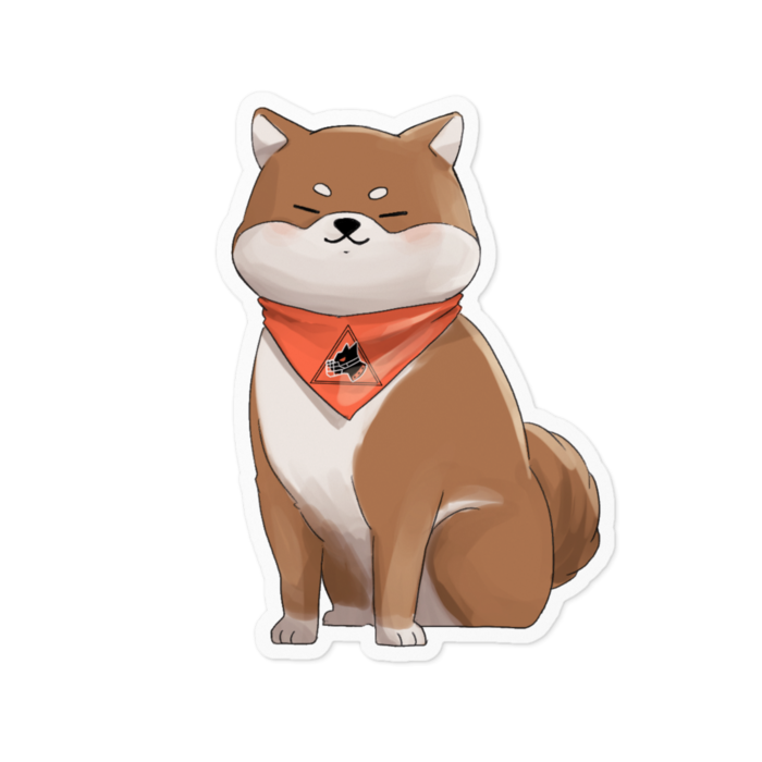 ステッカー - 100 x 100 (mm)