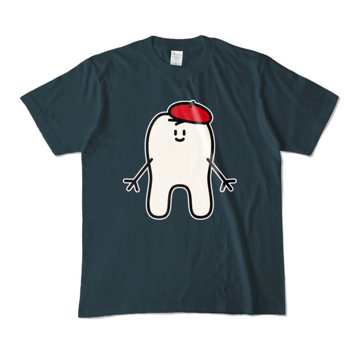 カラーTシャツ - M - デニム (濃色)