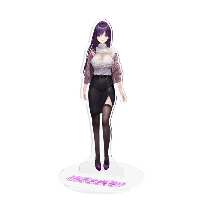 OLキャラかれんちゃんアクリルフィギュア - 160x160mm(1)