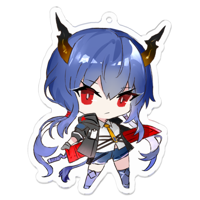 アクリルキーホルダー - 70 x 70 (mm)