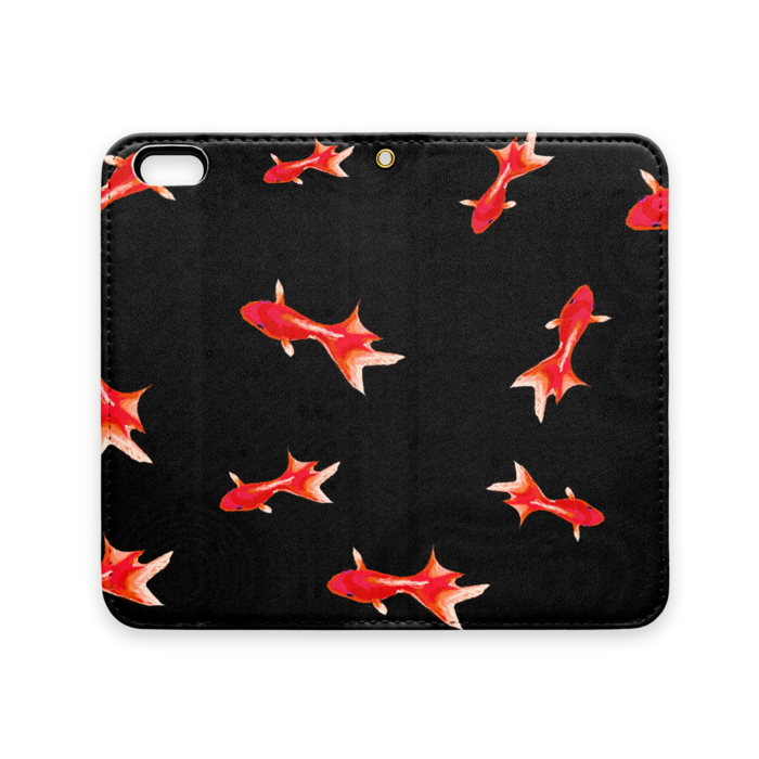 手帳型iPhoneケース（ベルトなし） - iPhone 6 / 6s - ストラップ穴 あり