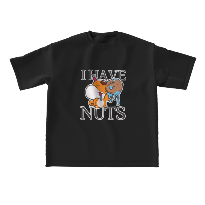 ビッグシルエットTシャツ - L - ブラック