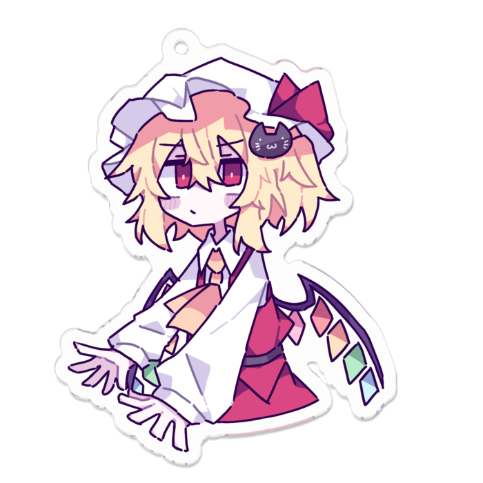 アクリルキーホルダー - 70 x 70 (mm)