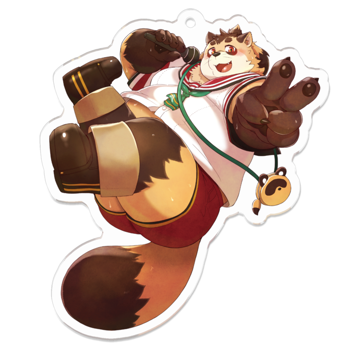 アクリルキーホルダー - 70 x 70 (mm)