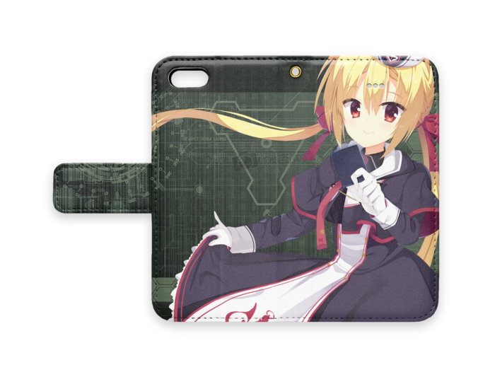 手帳型iPhoneケース - iPhone 5 / SE - ストラップ穴 あり