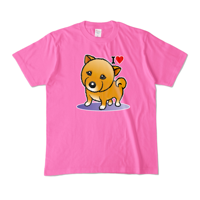 カラーTシャツ - M - ピンク (濃色)