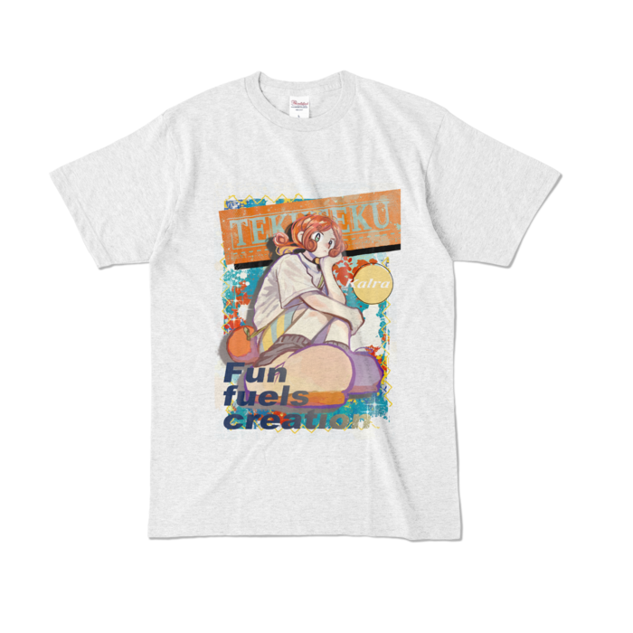 カラーTシャツ - L - アッシュ (淡色)