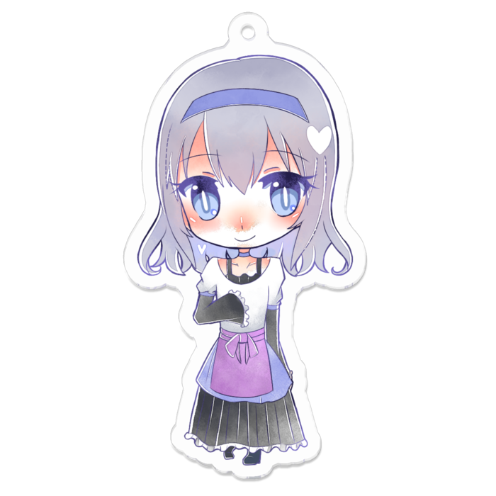 アクリルキーホルダー - 70 x 70 (mm)