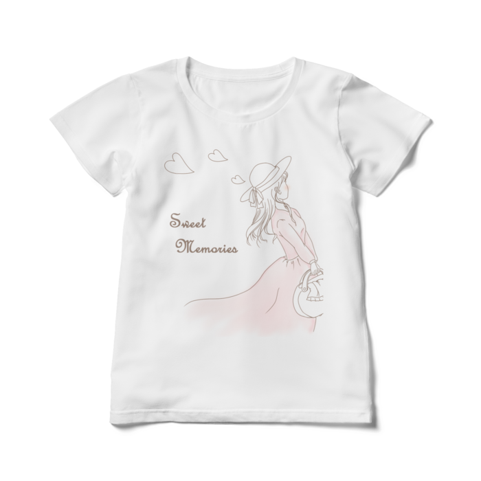 レディースTシャツ - L - 白