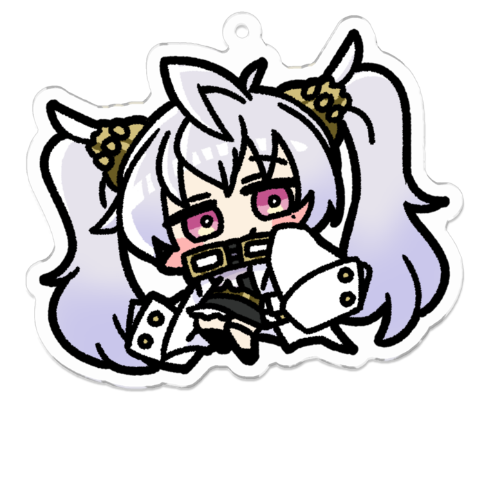 SDシノ|アクキー 70 x 70 (mm)