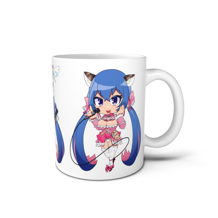 マグカップ - 直径 8 cm / 高さ 9.5 cm