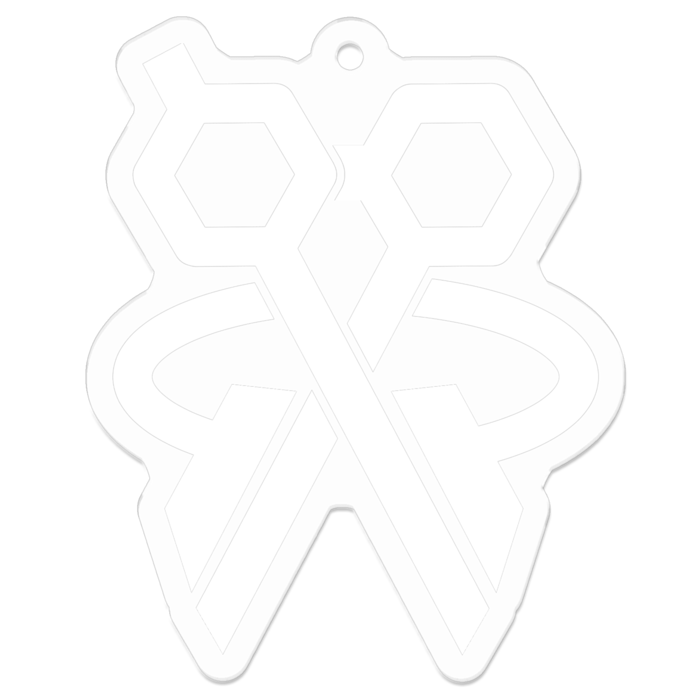 アクリルキーホルダー - 50 x 50 (mm)(2)