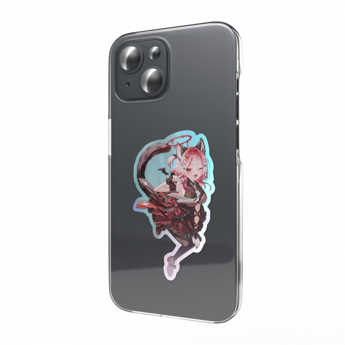 オーロラスマホステッカー - 縦