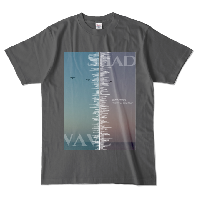 カラーTシャツ - L - チャコール (濃色)