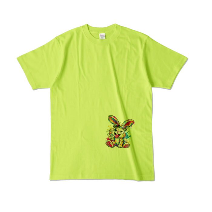 カラーTシャツ - L - ライトグリーン （淡色）