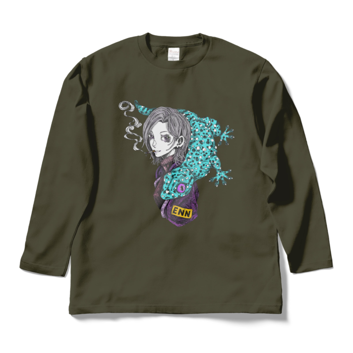 ロングスリーブTシャツ - L - アーミーグリーン