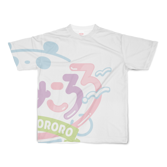 フルグラフィックTシャツ - S - 両面印刷