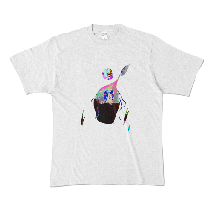 カラーTシャツ - XL - アッシュ (淡色)