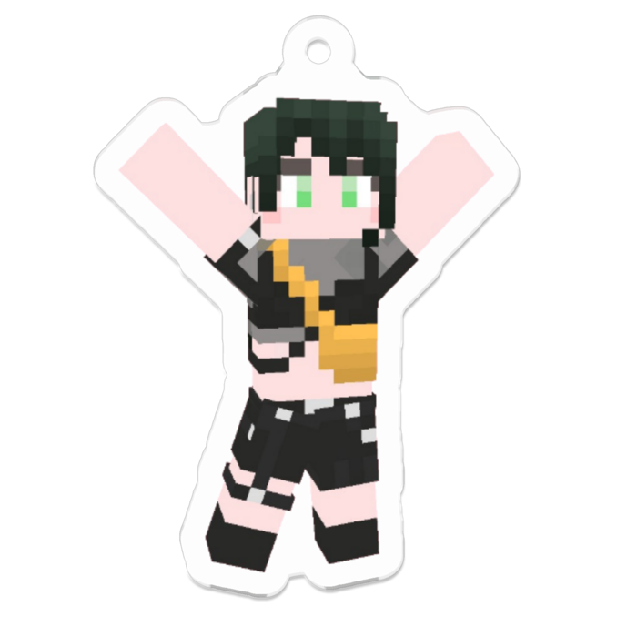 アクリルキーホルダー - 50 x 50 (mm)